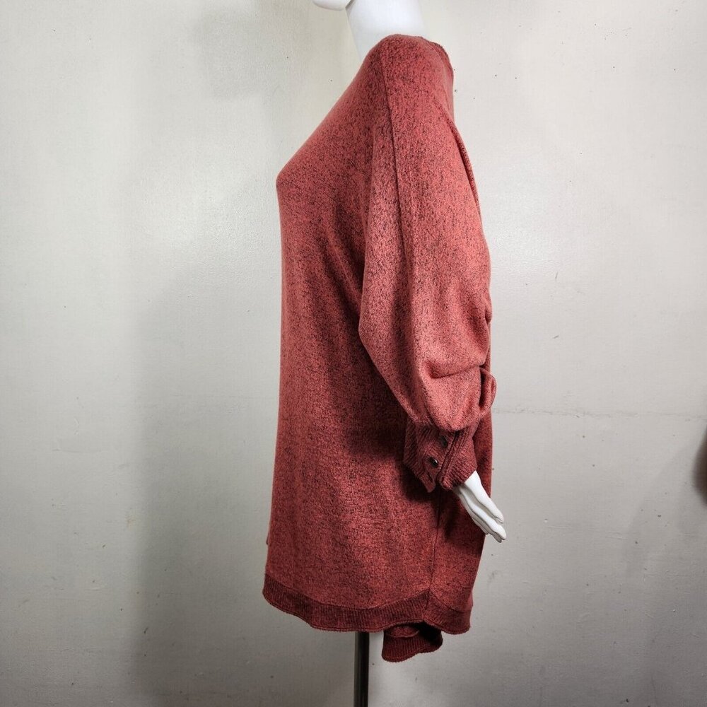Westbound Womens Size 3X orange rusted Crew Neck Long Sleeve Pullover Sweater 23 - Picture 3 of 9
